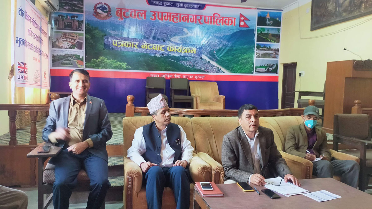 बुटवलमा अव्यवस्थित र सुकुम्बासी समस्या समाधान गर्न लगत संकलन र फाराम भर्ने काम तीब्र